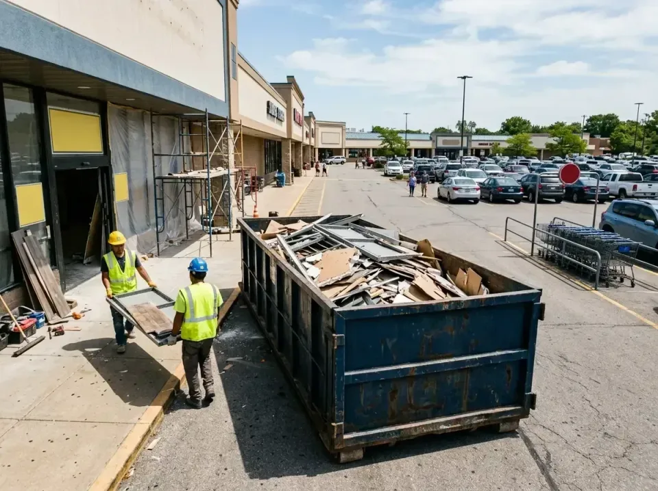 retail-store-renovation-debris-003 — frequently asked questions, Roll-off Dumpster Rentals in Clemson University, SC
